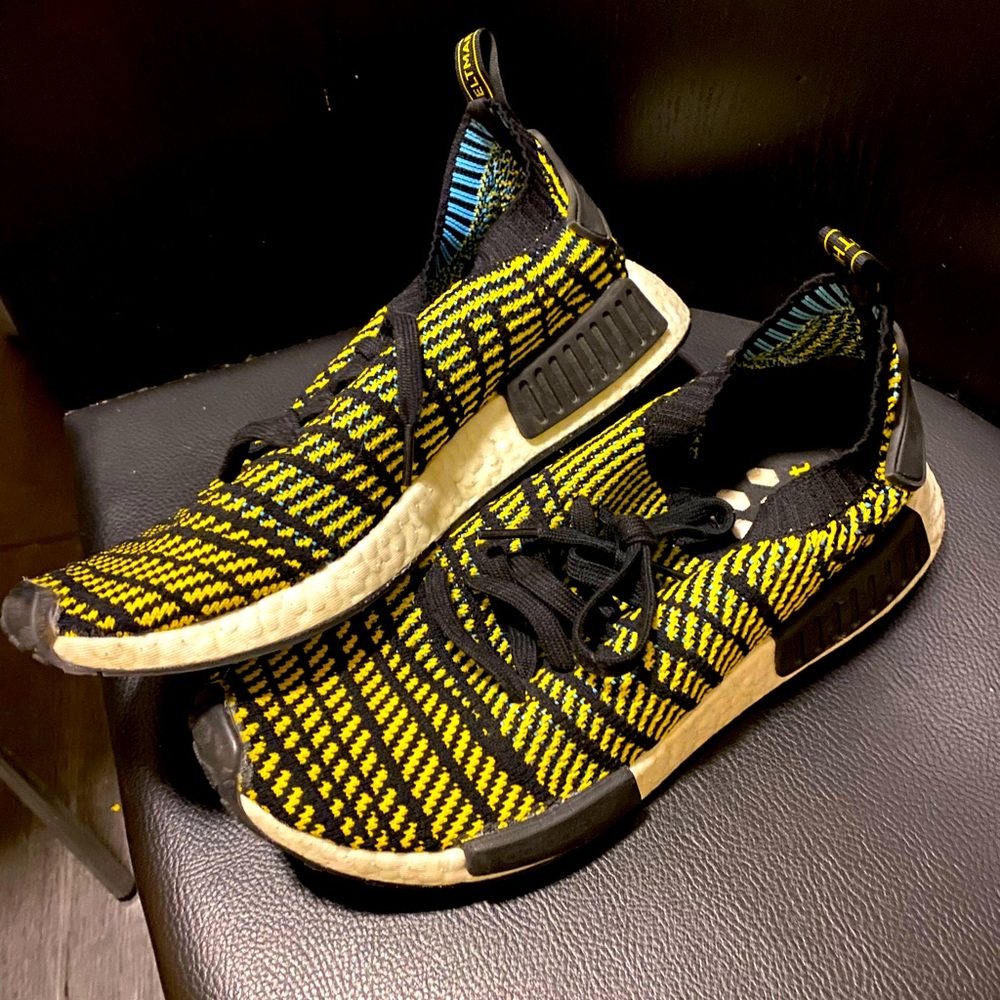 Men’s Adidas Boost shoes.